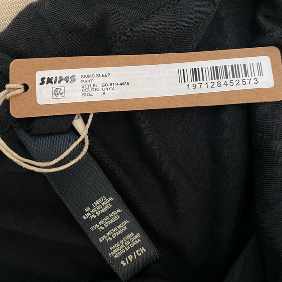 SKIMS 2 Piece Sleep Cami Tank/Lounge Pants Bundle Set Small NWT - Picture 8 of 12